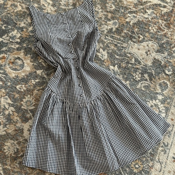 gingham mini dress - Picture 4 of 5